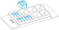 µ-Slide 8孔独立高壁腔室载玻片